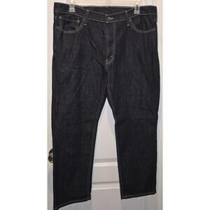 Levi's 541 mens 38 x 30 dark wash contrast stitching